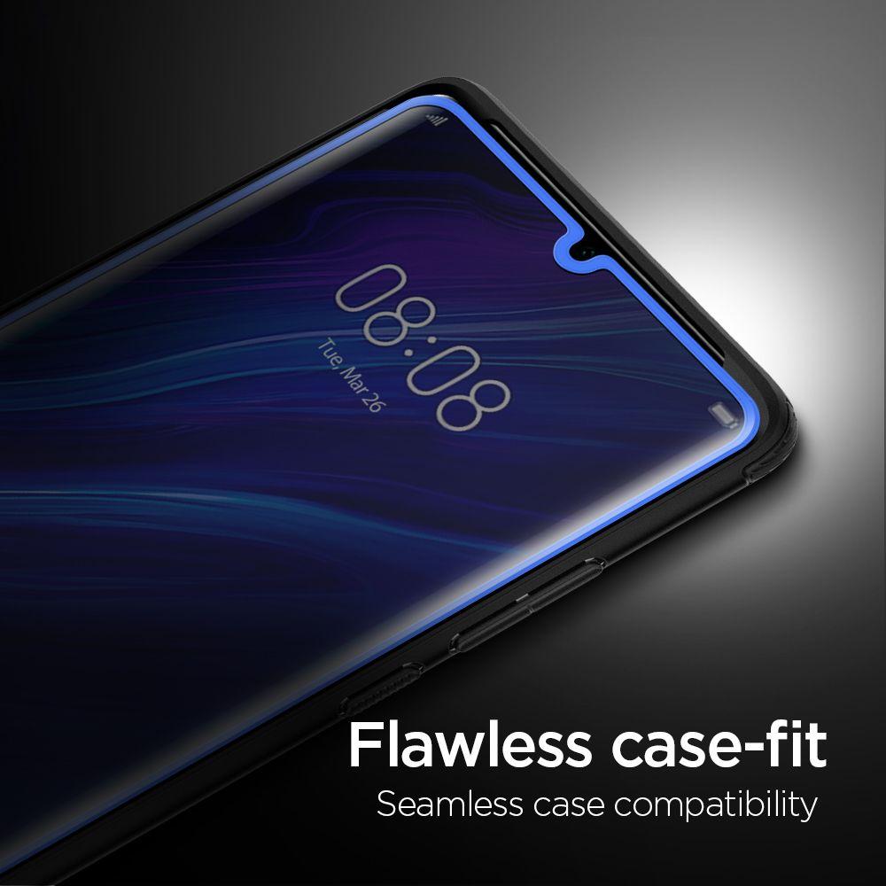 Screen Protector GLAS.tR SLIM Huawei P30 Pro Zwart