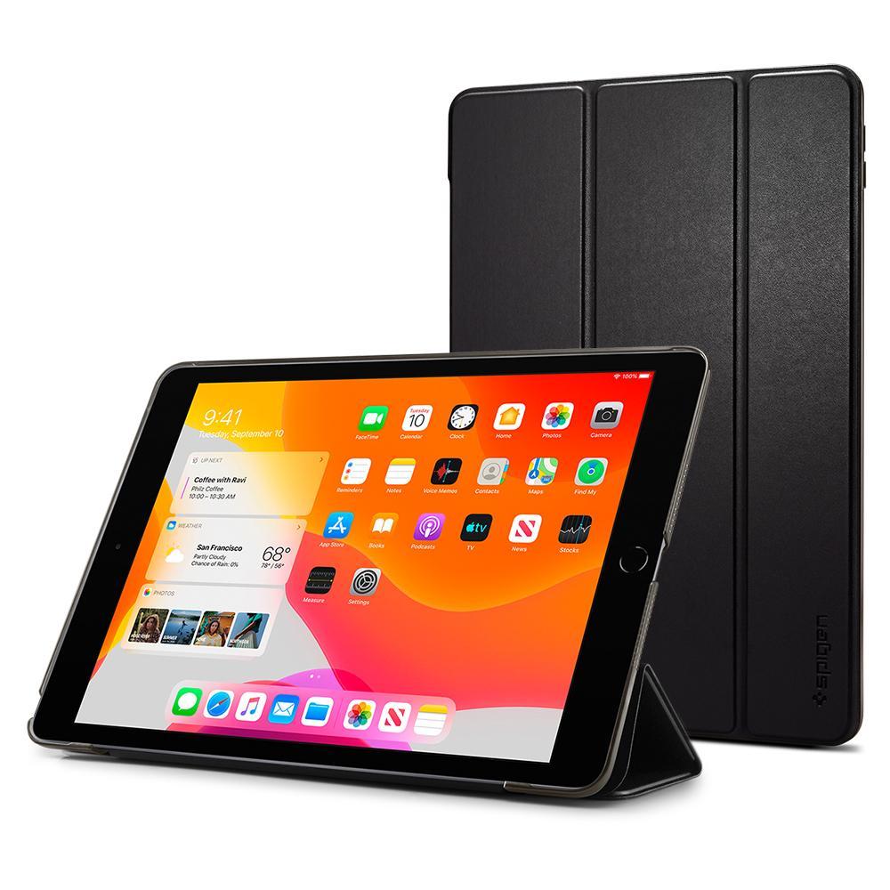 Case Smart Fold iPad 10.2 8th Gen (2020) Zwart