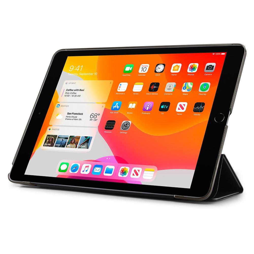 Case Smart Fold iPad 10.2 9th Gen (2021) Zwart