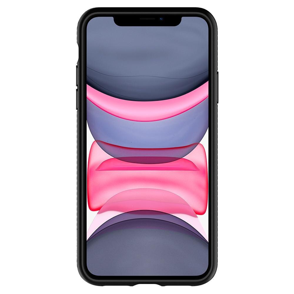 Case Liquid Air iPhone 11 Zwart