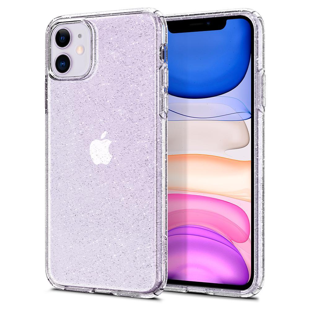 Case Liquid Crystal iPhone 11 Glitter Crystal