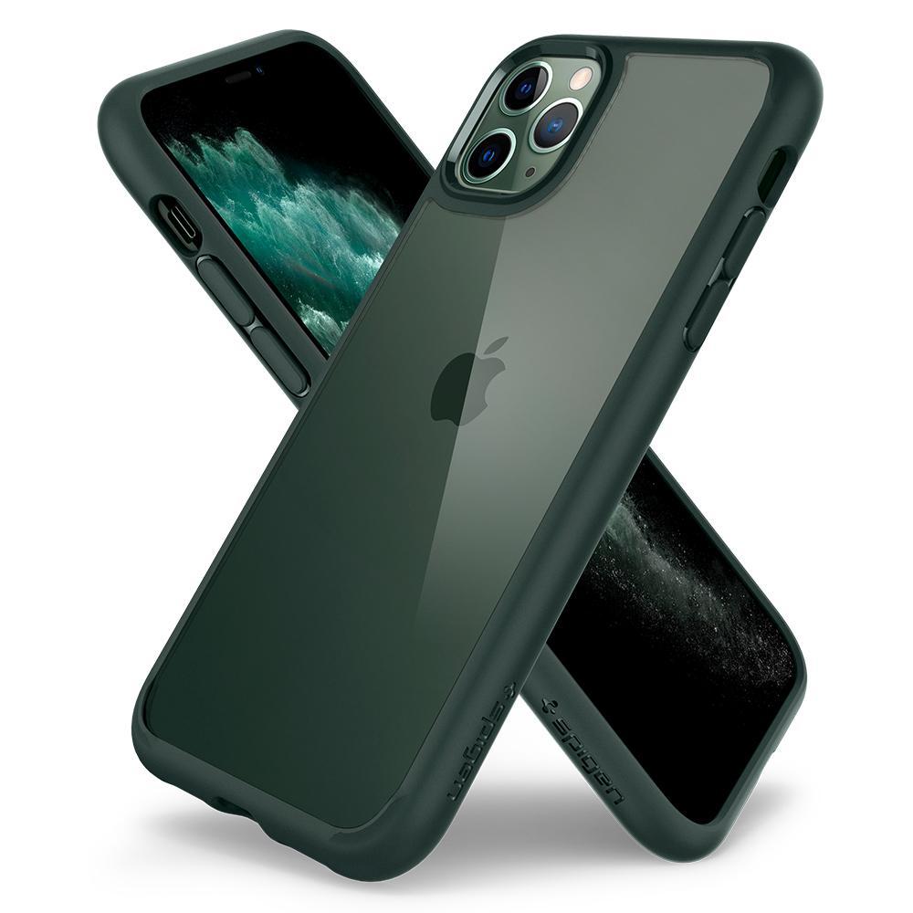 Case Ultra Hybrid iPhone 11 Pro Groen