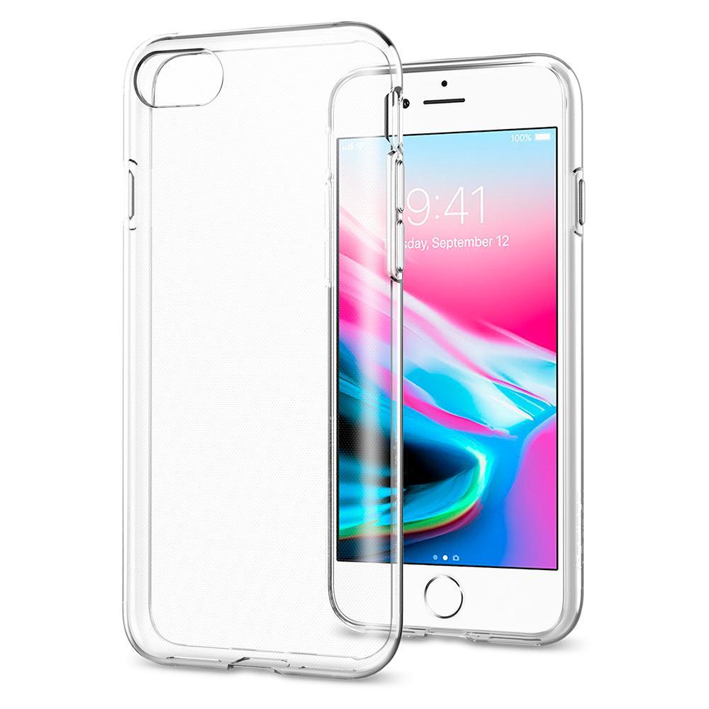 Case Liquid Crystal iPhone 7/8/SE Transparent