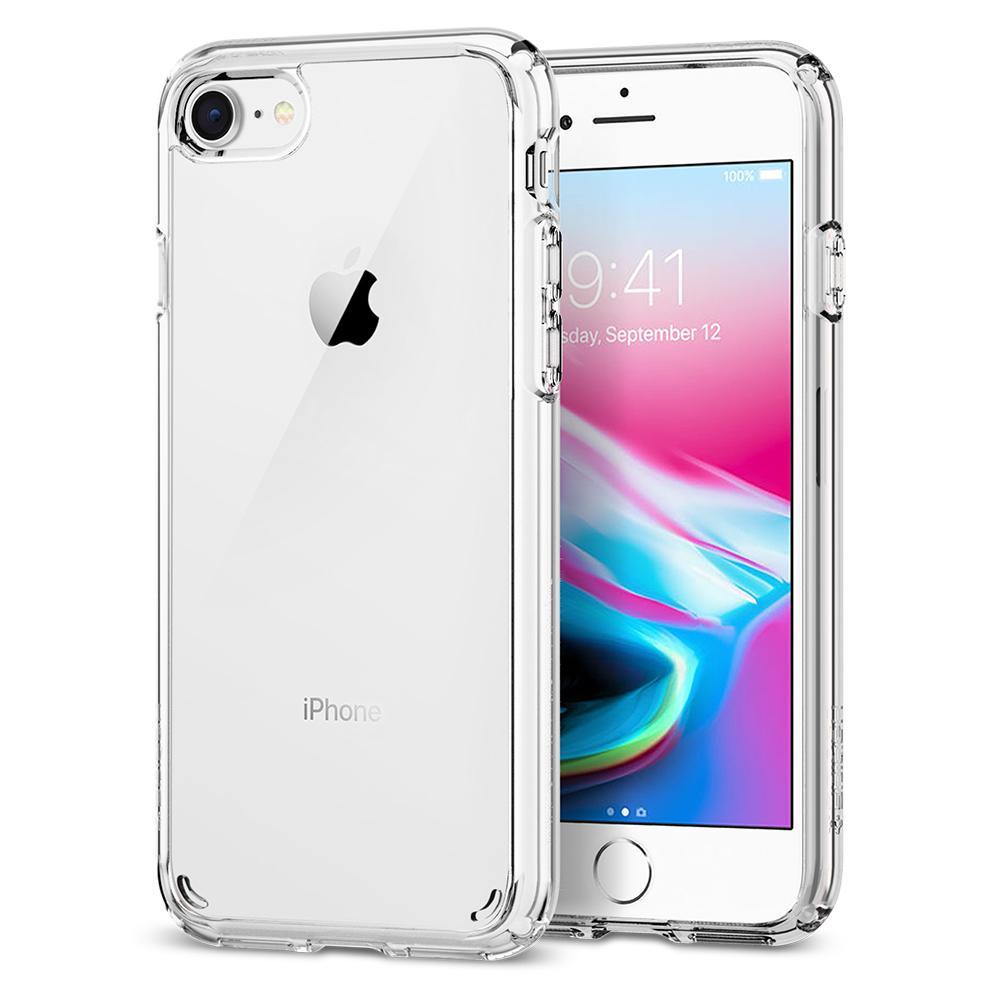 Case Ultra Hybrid 2 Crystal Clear iPhone 8 Transparent