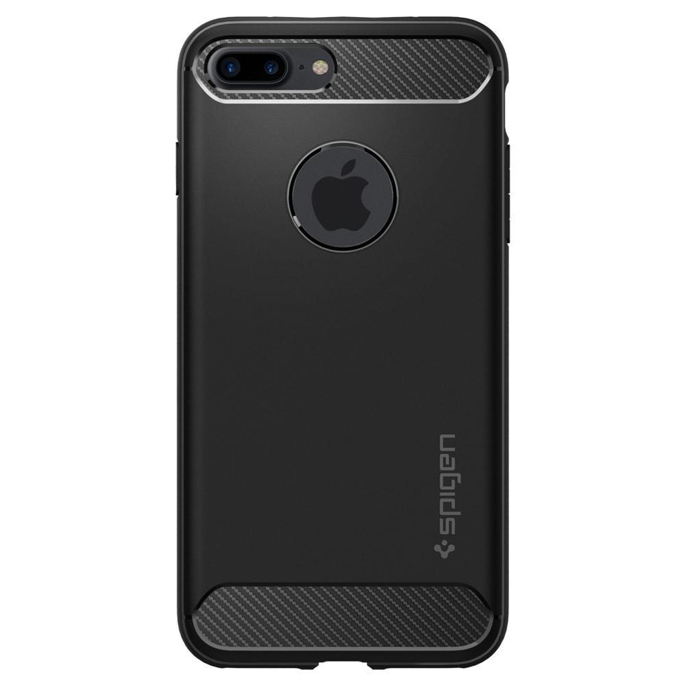 Rugged Armor Case iPhone 7 Plus/8 Plus Zwart