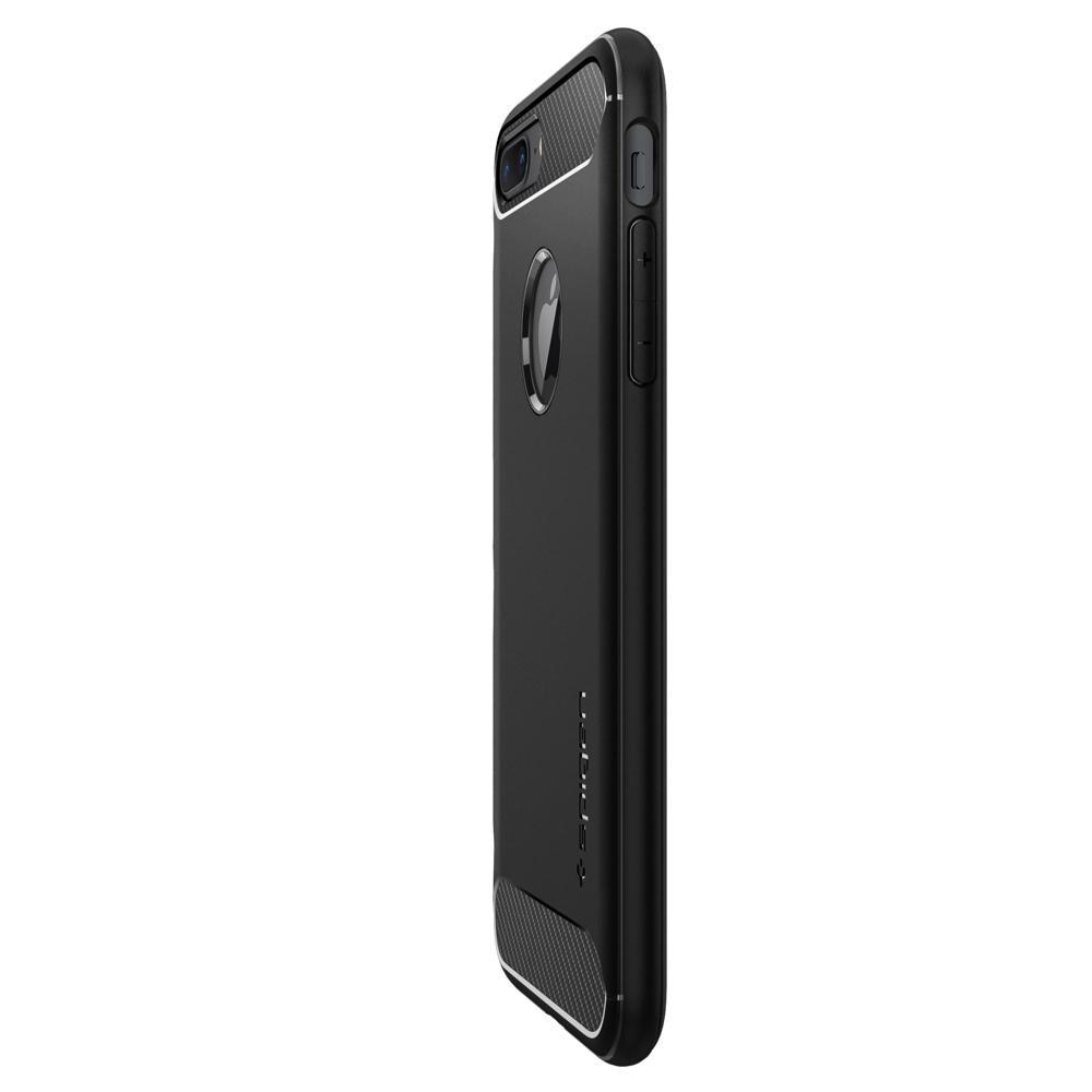 Rugged Armor Case iPhone 7 Plus/8 Plus Zwart