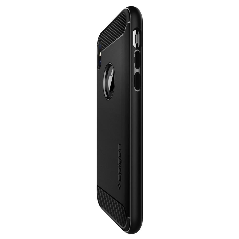 Rugged Armor Case iPhone X/XS Zwart