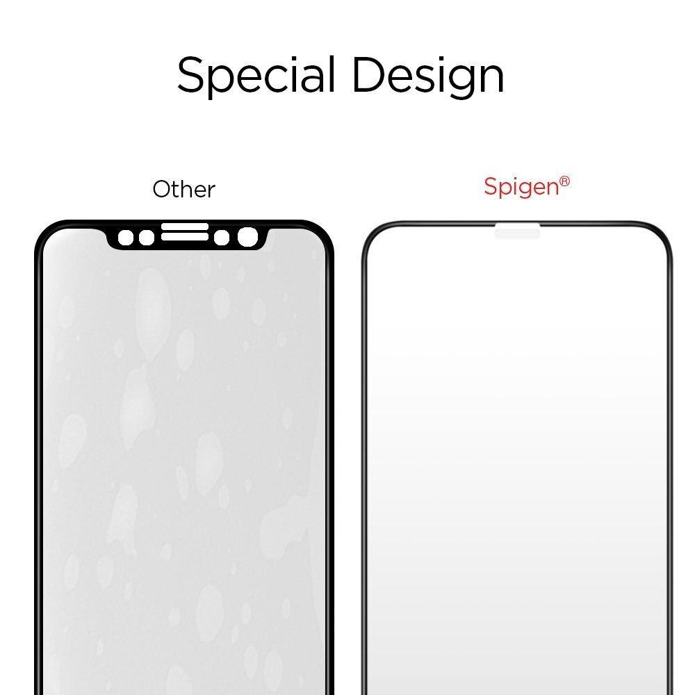 Screen Protector GLAS.tR SLIM HD iPhone X/XS Zwart