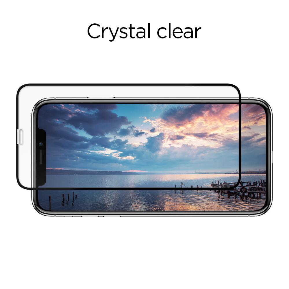 Screen Protector GLAS.tR SLIM HD iPhone X/XS Zwart