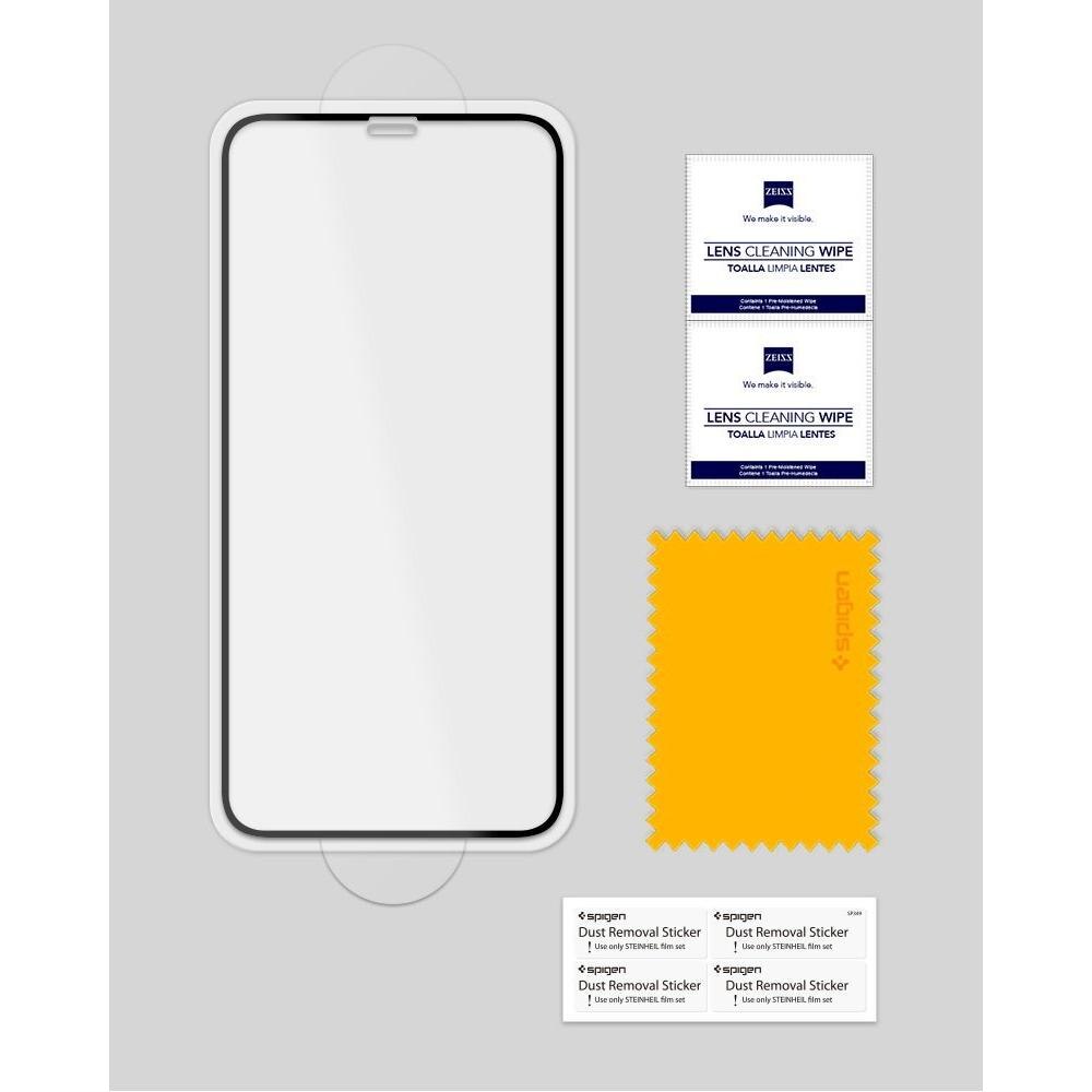 Screen Protector GLAS.tR SLIM HD iPhone X/XS Zwart