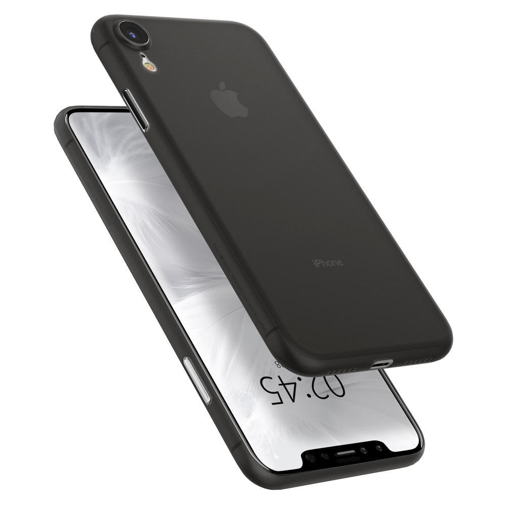 Case AirSkin iPhone Xr Zwart