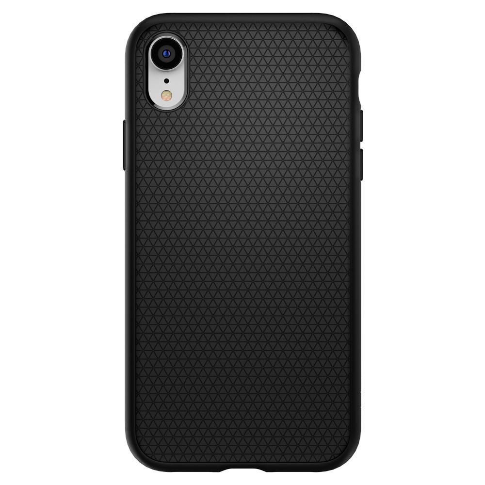 Case Liquid Air iPhone Xr Zwart