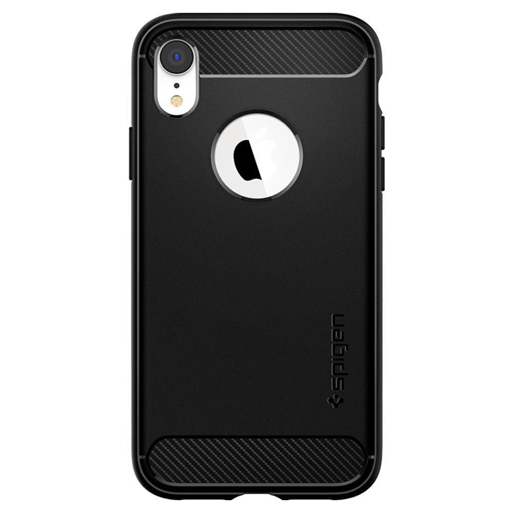 Case Rugged Armor iPhone Xr Zwart