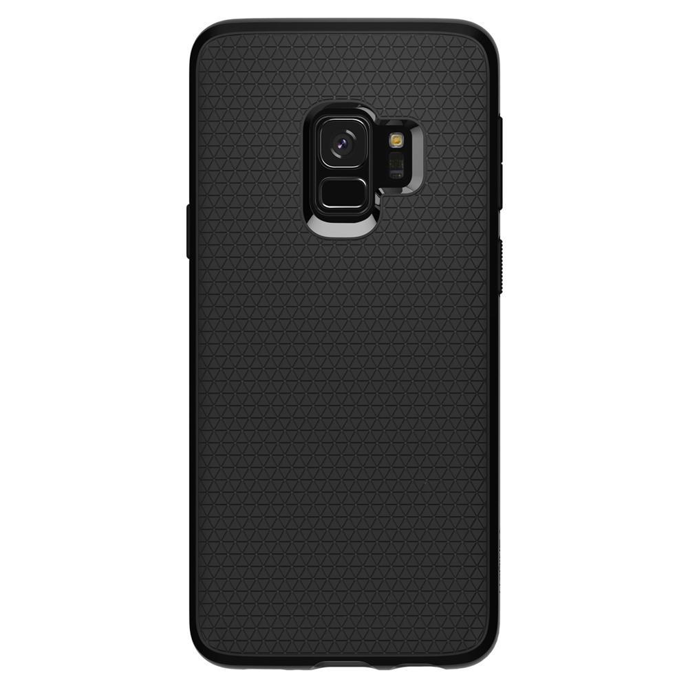 Case Liquid Air Samsung Galaxy S9 Zwart