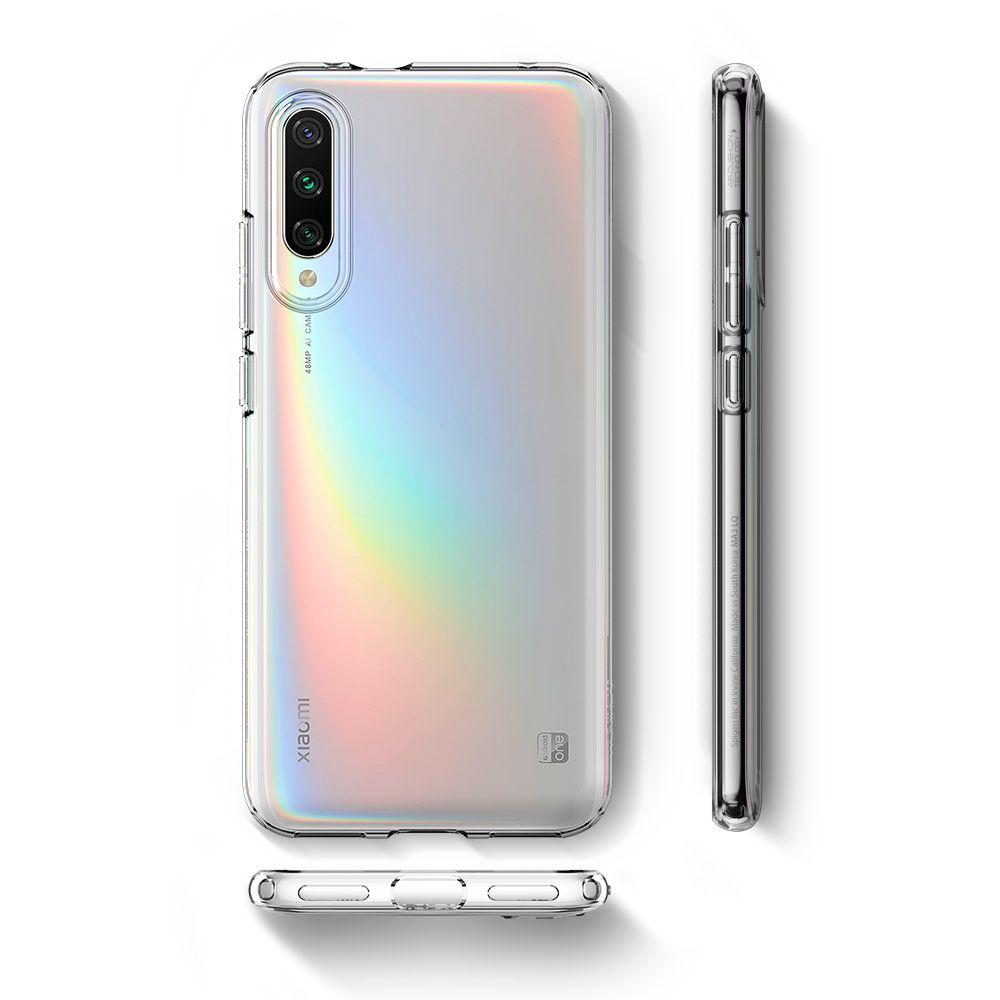 Case Liquid Crystal Xiaomi Mi A3 Clear