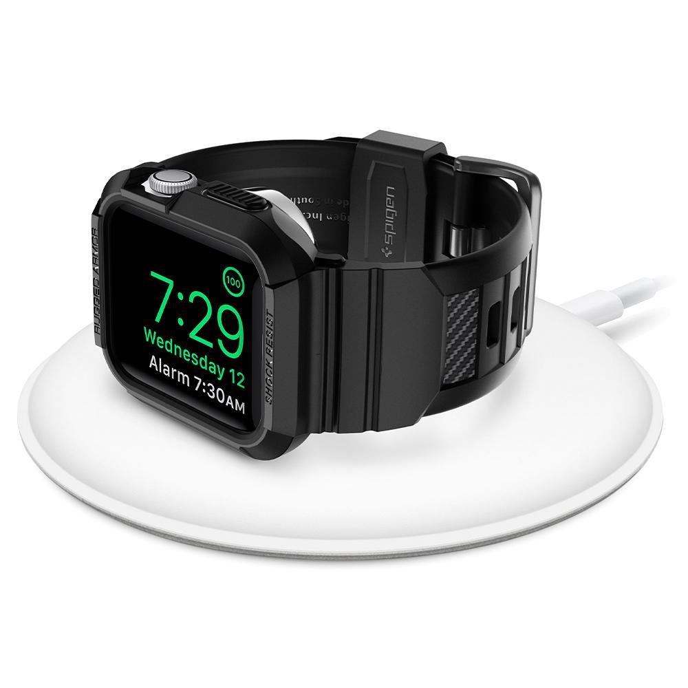 Rugged Armor Pro Apple Watch 41mm Series 8 Zwart