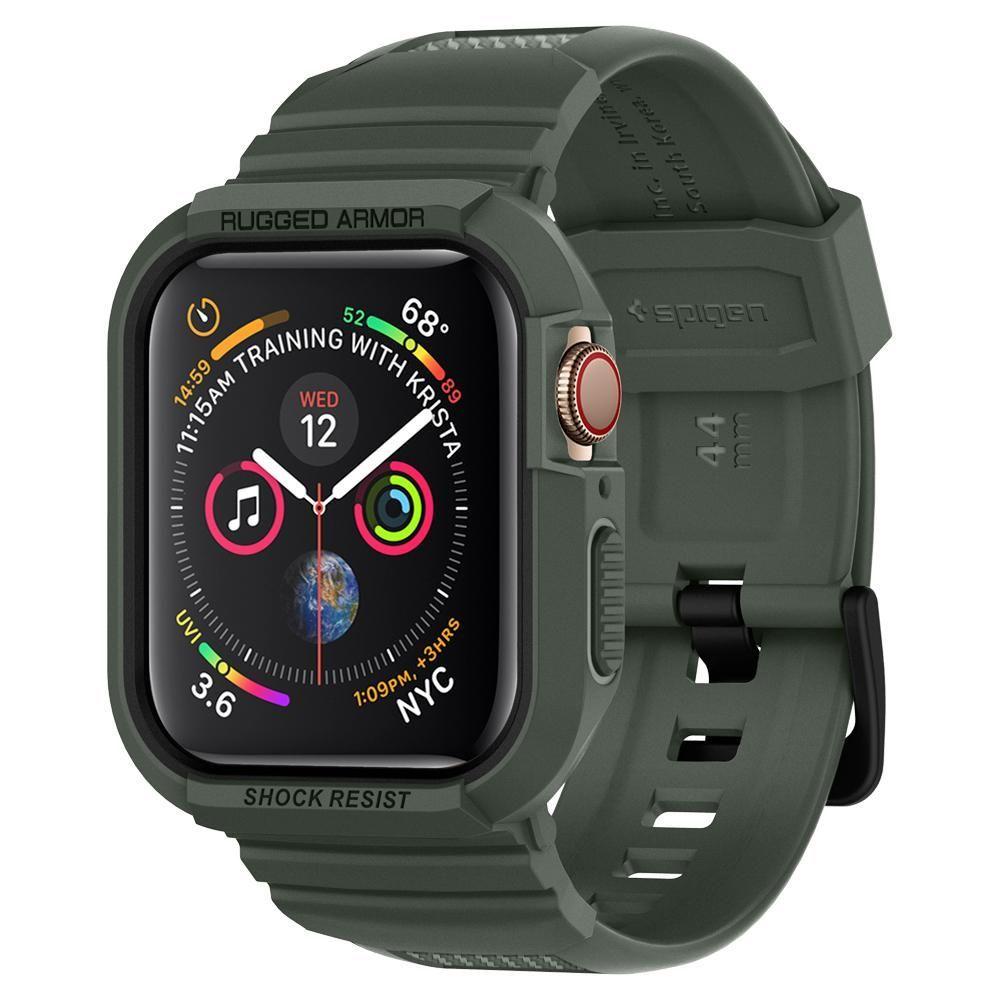 Rugged Armor Pro Apple Watch 44mm Military Green