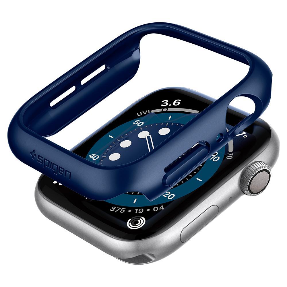 Case Thin Fit Apple Watch 44 mm Metallic Blue