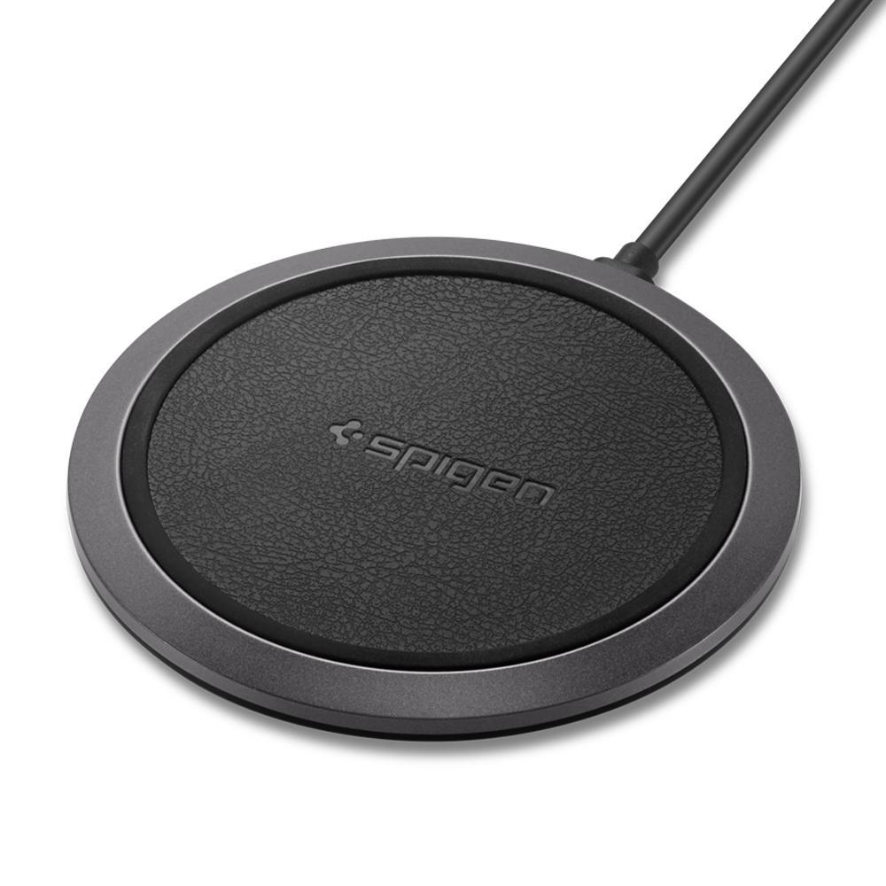 F308W Fast Wireless Qi Charger Zwart