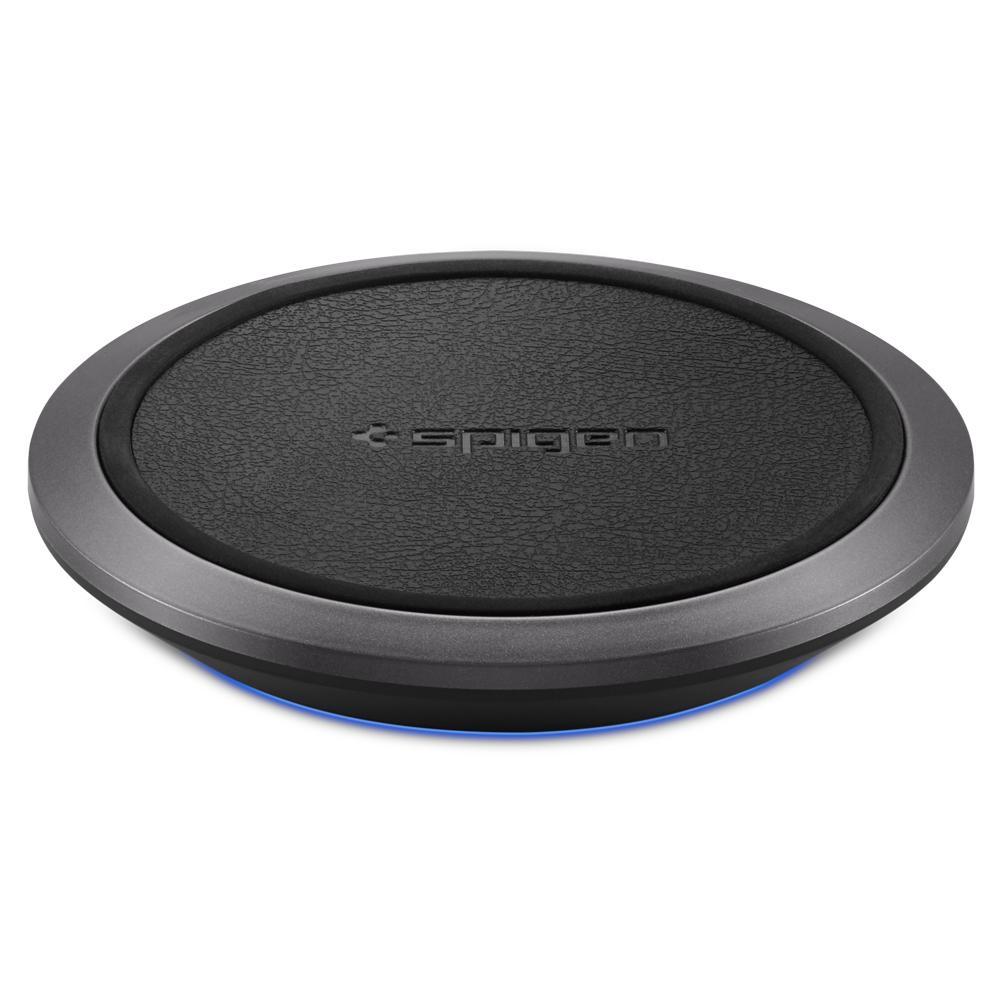 F308W Fast Wireless Qi Charger Zwart