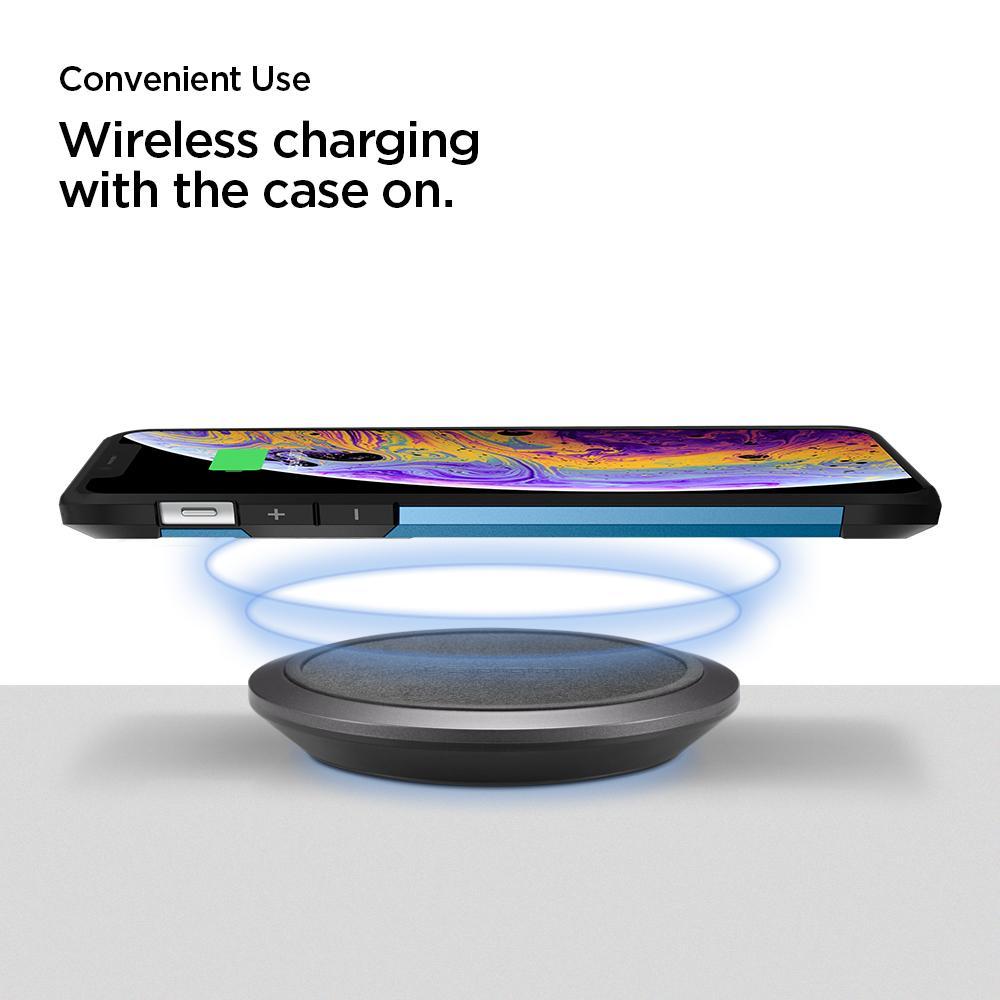 F308W Fast Wireless Qi Charger Zwart