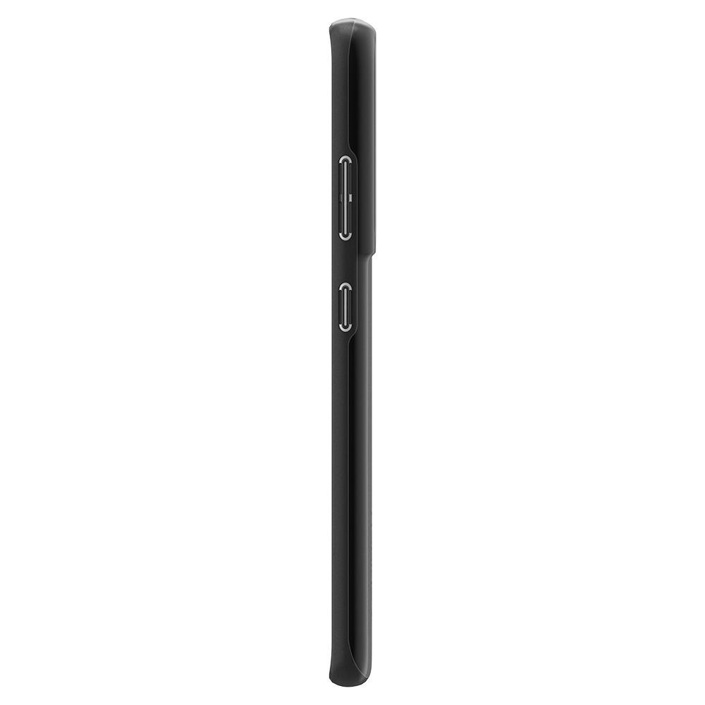 Case Thin Fit Samsung Galaxy S21 Ultra Zwart
