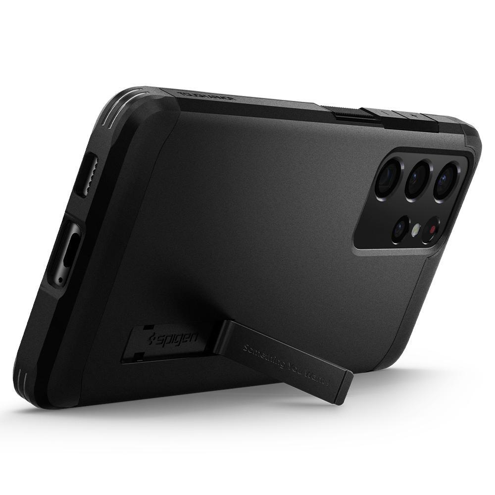 Case Tough Armor Samsung Galaxy S21 Ultra Zwart