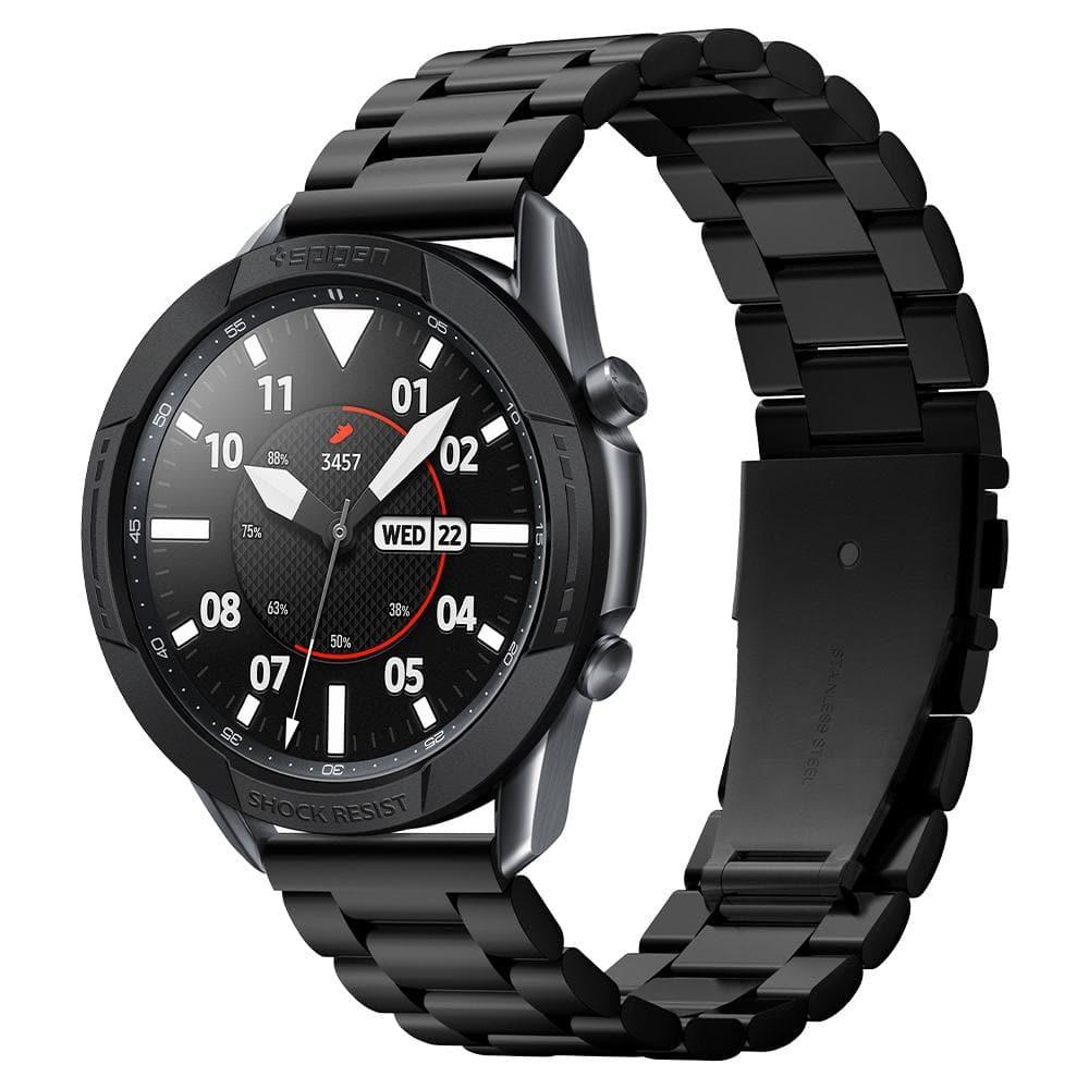 Chrono Shield Samsung Galaxy Watch 3 45mm Zwart