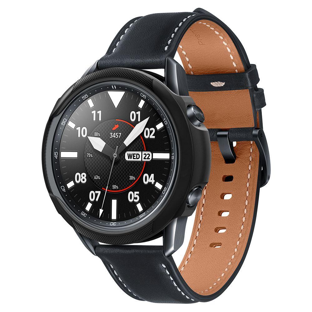 Case Liquid Air Samsung Galaxy Watch 3 45mm Zwart