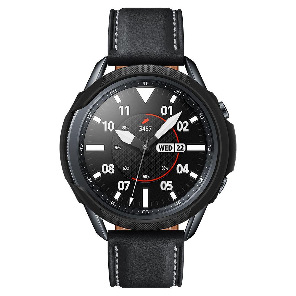 Case Liquid Air Samsung Galaxy Watch 3 45mm Zwart