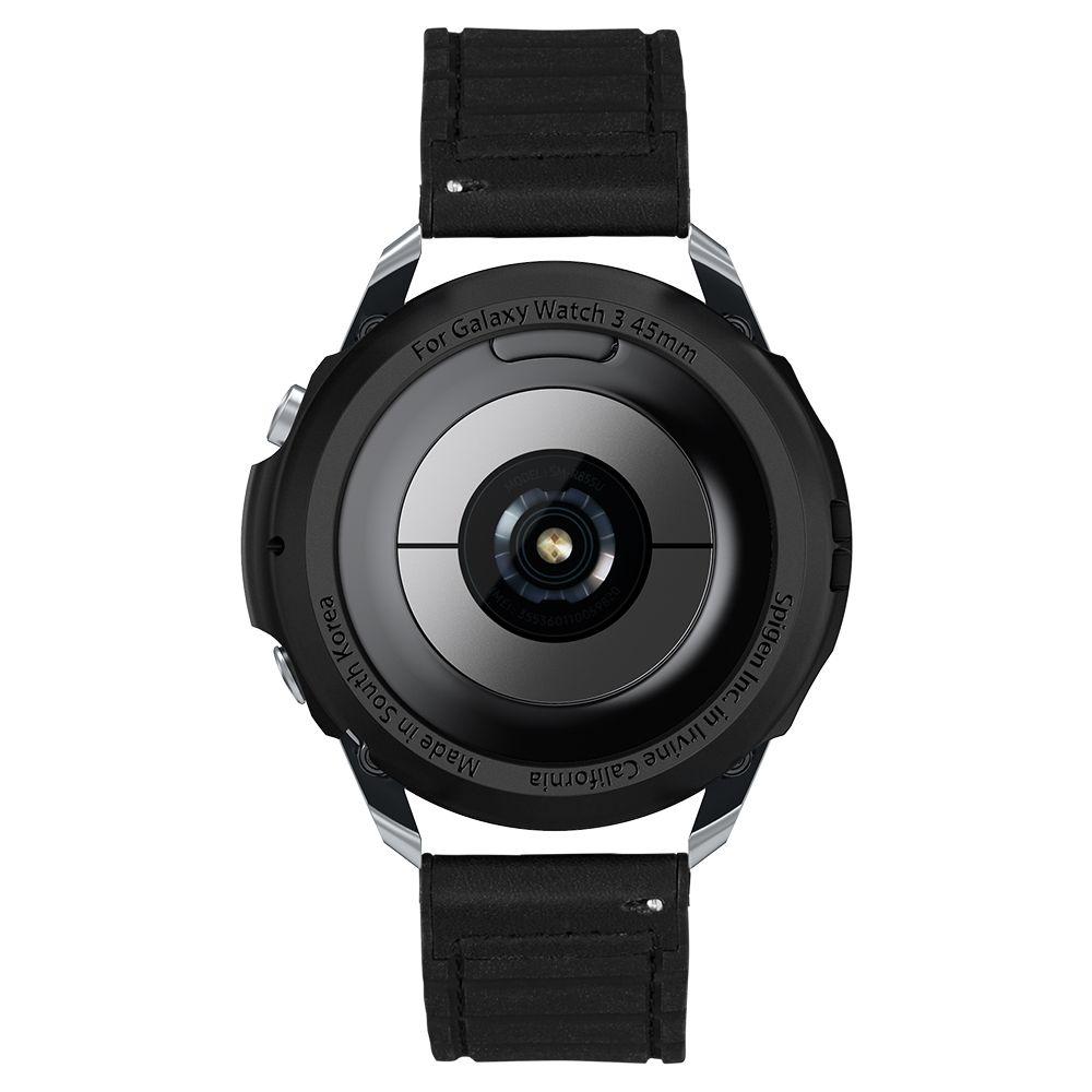 Case Liquid Air Samsung Galaxy Watch 3 45mm Zwart