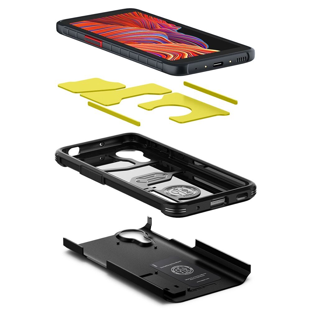 Case Tough Armor Samsung Galaxy Xcover 5 Zwart