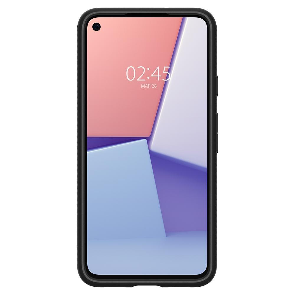 Case Liquid Air Google Pixel 5 Zwart