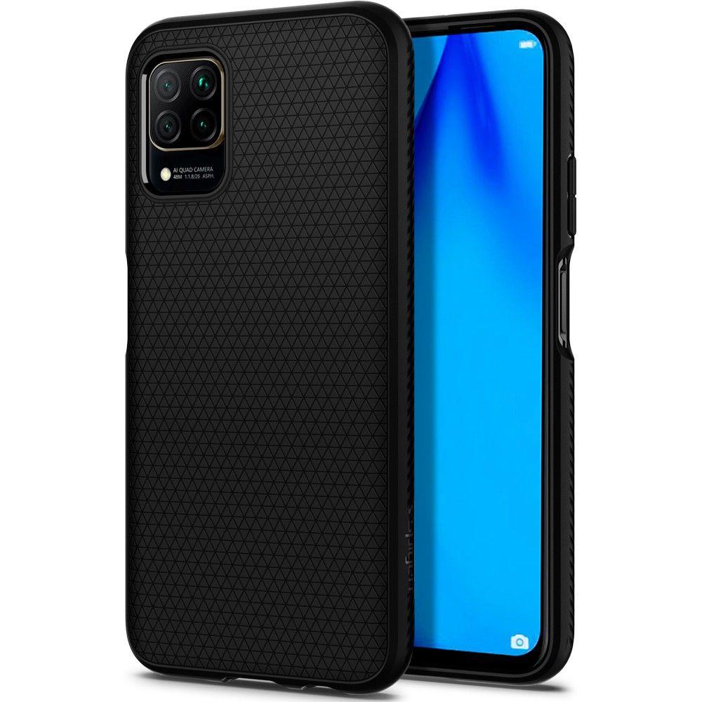 Case Liquid Air Huawei P40 Lite Zwart