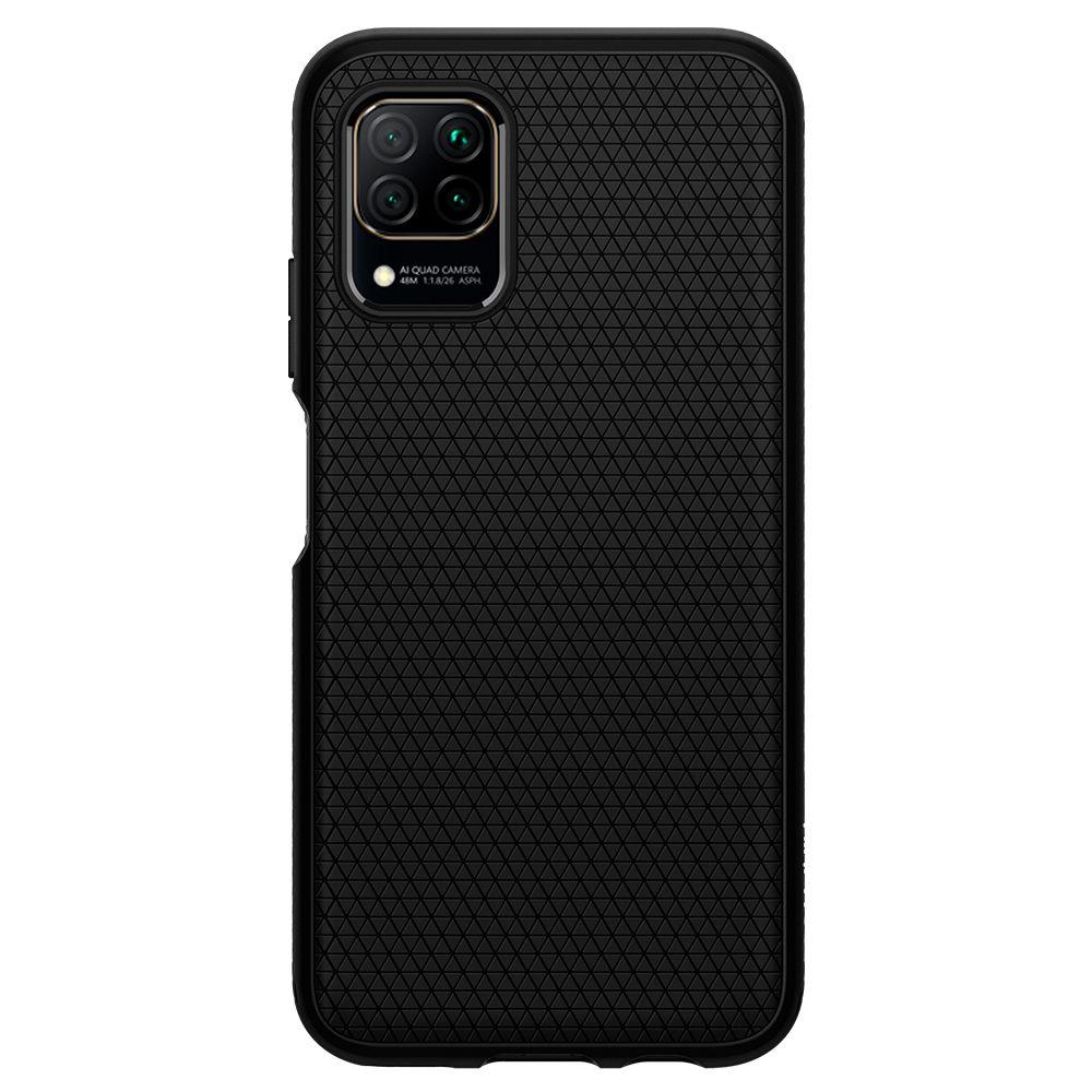 Case Liquid Air Huawei P40 Lite Zwart