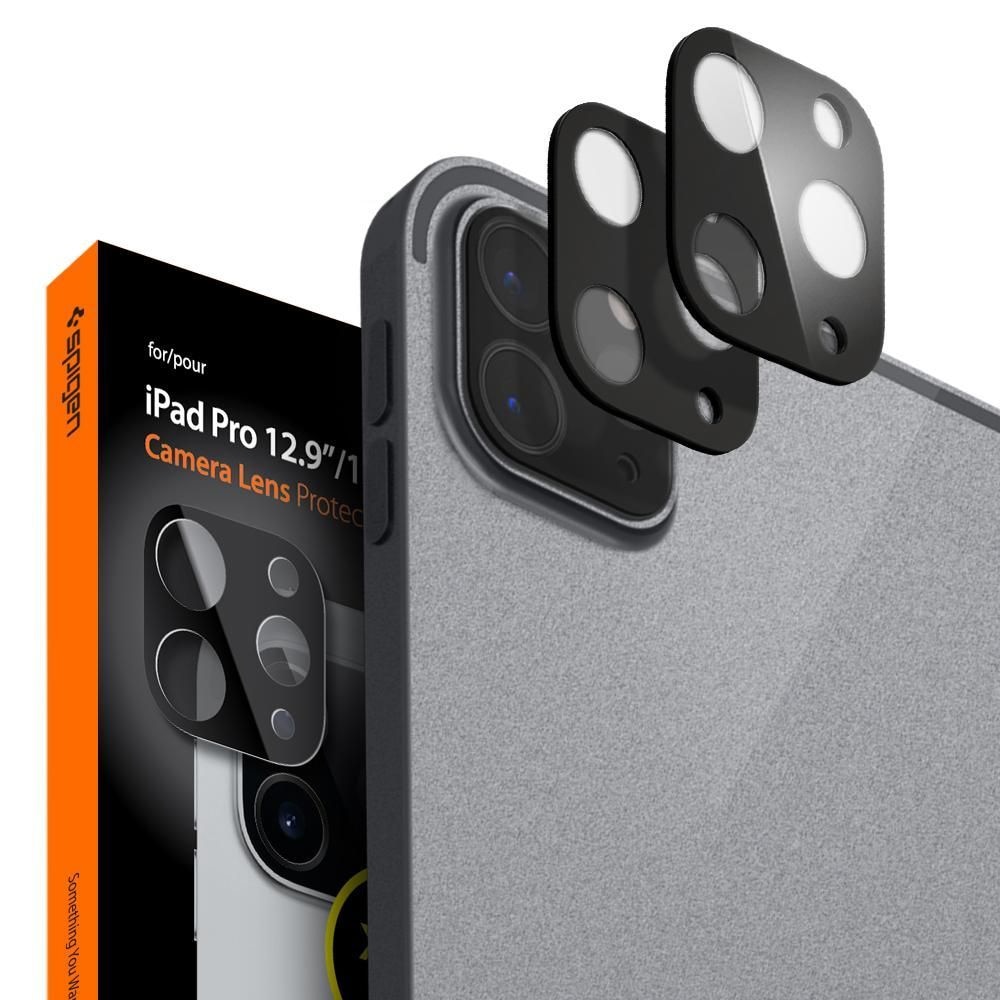 Camera Lens Protector Black (2-pack) iPad Pro 11/12.9 2020/2021 Zwart