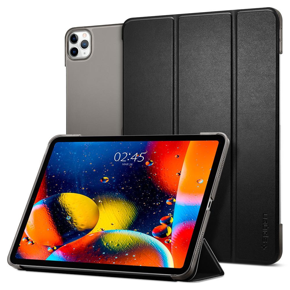 Case Smart Fold iPad Pro 12.9 2020 Zwart