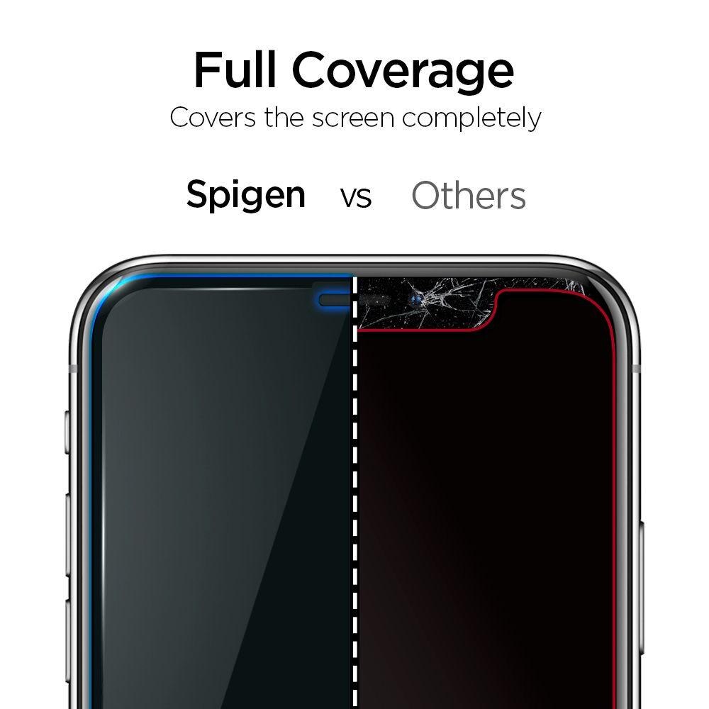 AlignMaster GLAS.tR Full Cover iPhone Xs Max Zwart