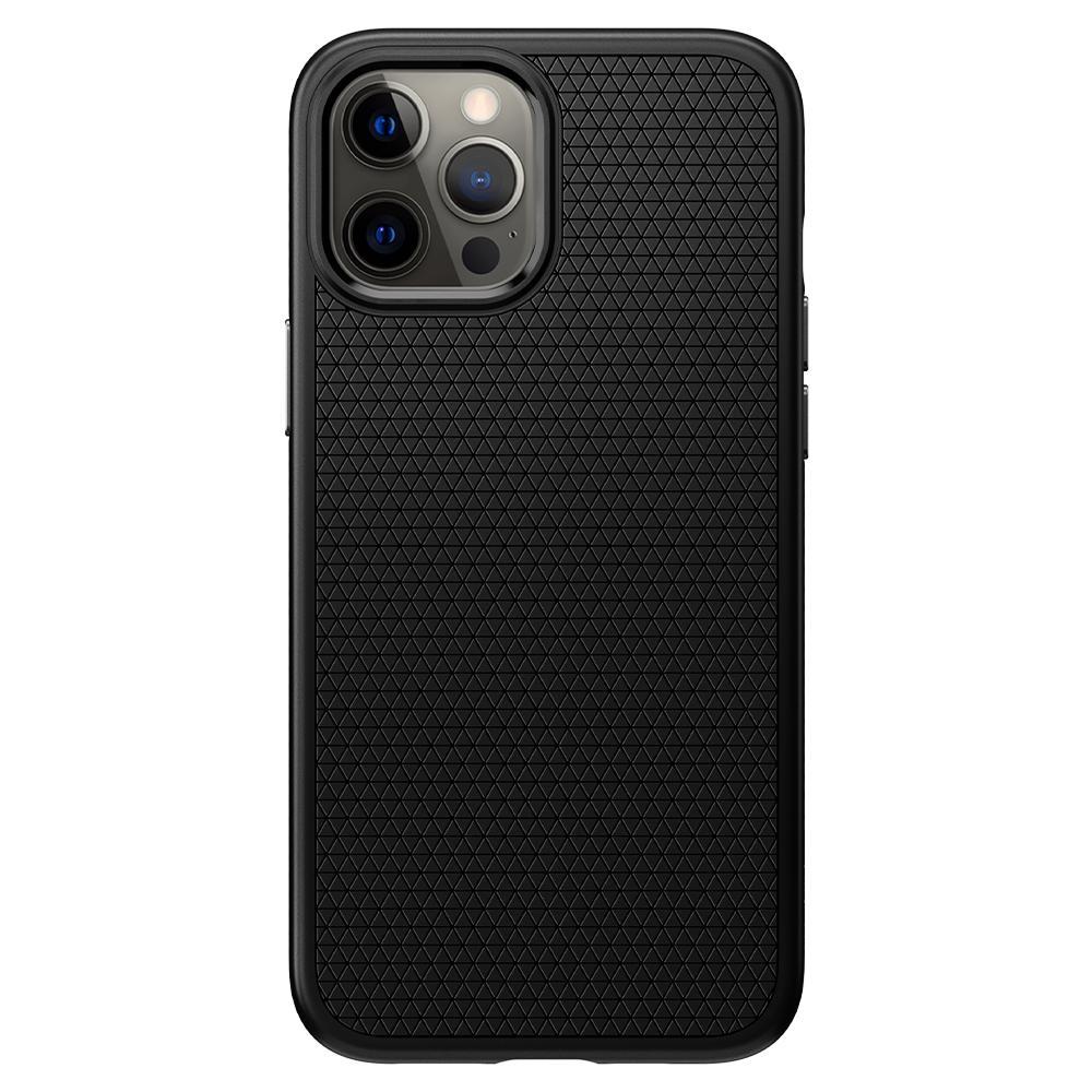 Case Liquid Air iPhone 12/12 Pro Zwart