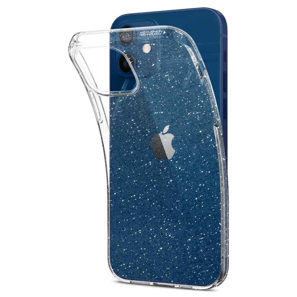 Case Liquid Crystal iPhone 12/12 Pro Glitter Crystal