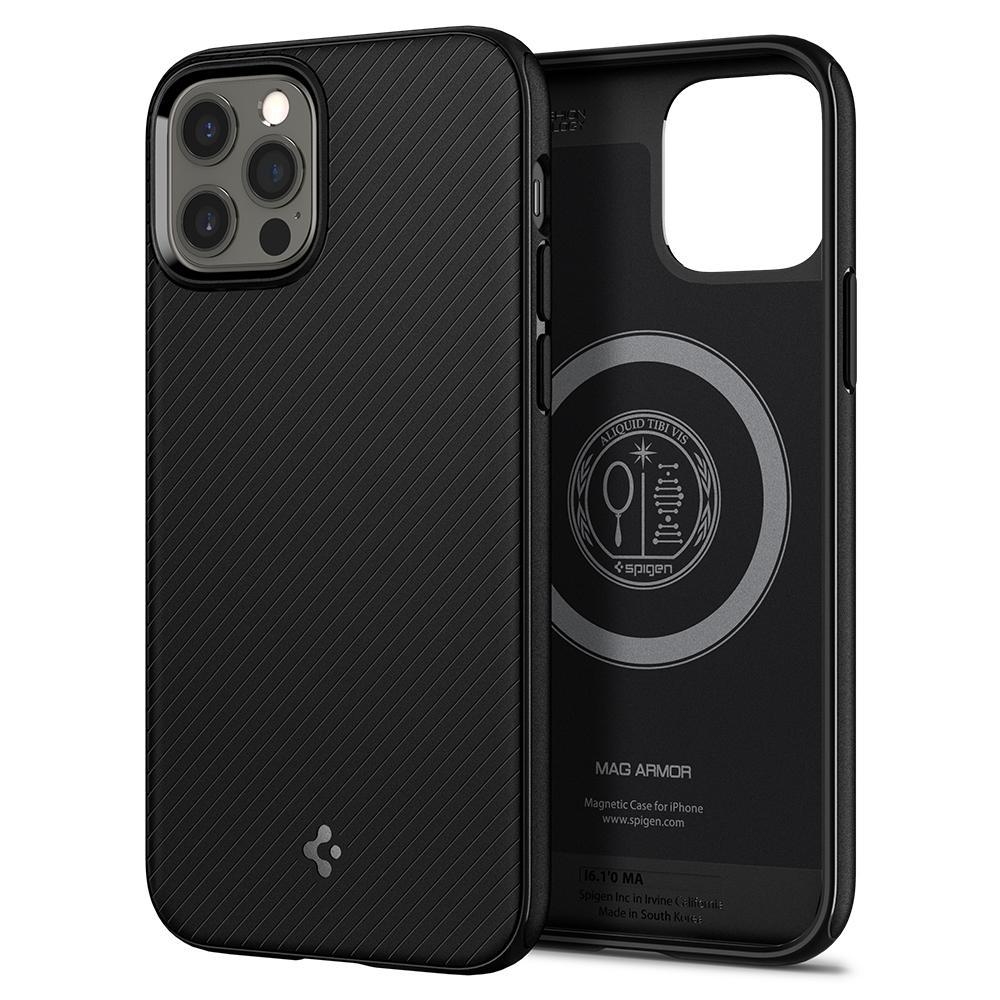 Case Mag Armor iPhone 12/12 Pro Zwart