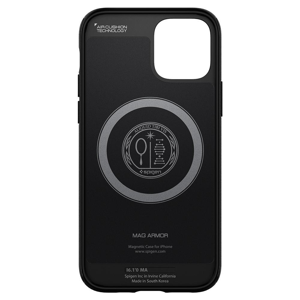 Case Mag Armor iPhone 12/12 Pro Zwart