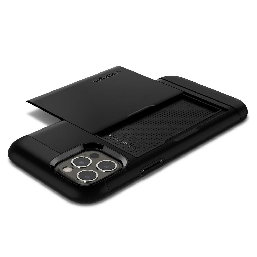 Case Slim Armor CS iPhone 12/12 Pro Zwart