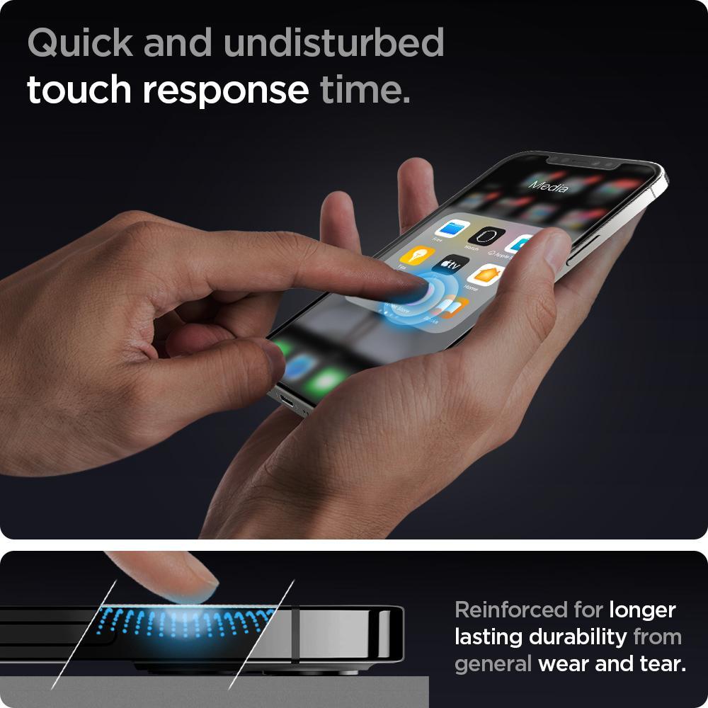 Screen Protector GLAS.tR EZ Fit (2-pack) iPhone 12/12 Pro