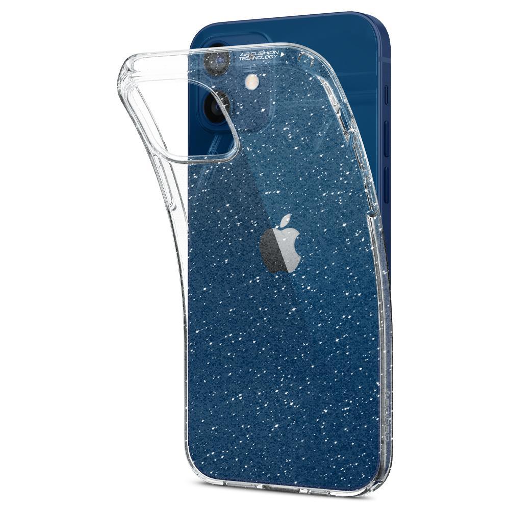 Case Liquid Crystal iPhone 12 Mini Glitter Crystal