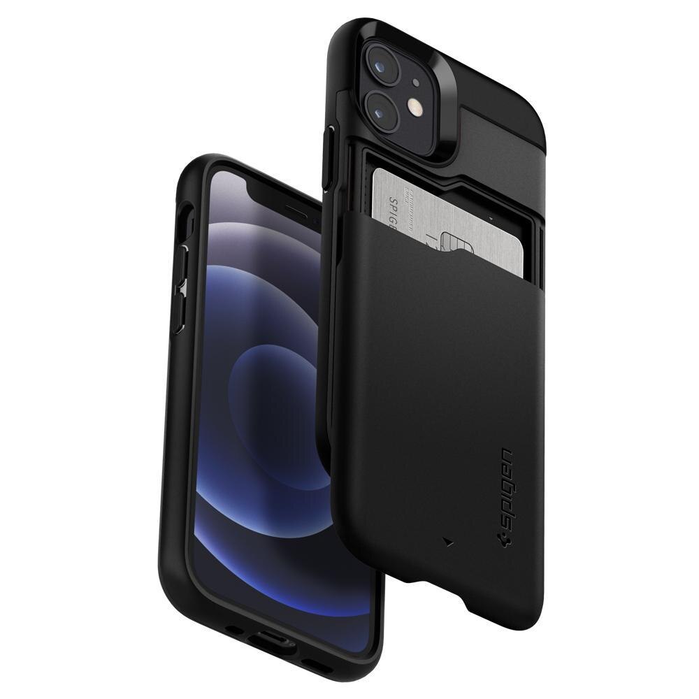 Case Slim Armor CS iPhone 12 Mini Zwart