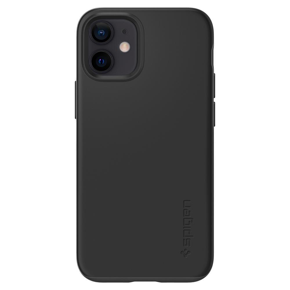 Case Thin Fit iPhone 12 Mini Zwart