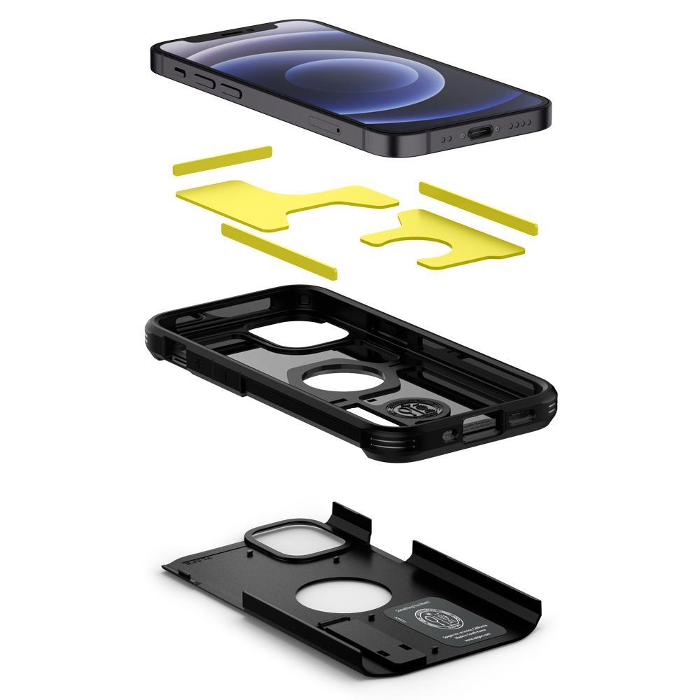 Case Tough Armor iPhone 12 Mini Zwart