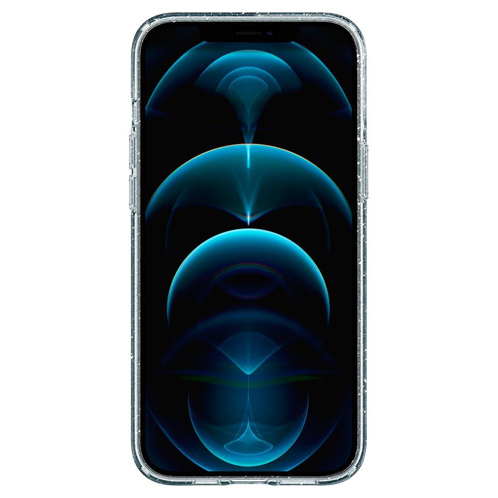 Case Liquid Crystal iPhone 12 Pro Max Glitter Crystal