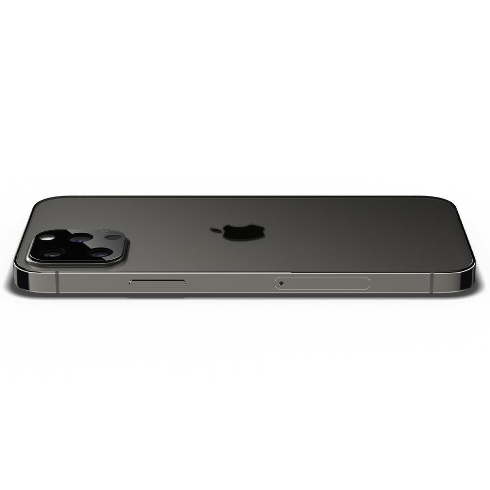 Optik Lens Protector Black (2-pack) iPhone 12 Pro Max Zwart